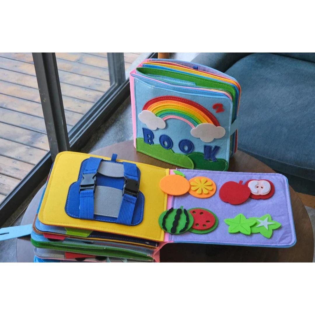 Learning Interactive Children's Montessori Book