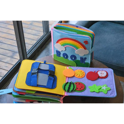 Learning Interactive Children's Montessori Book