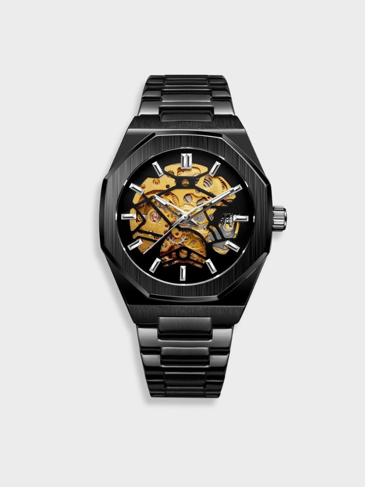 Classic Leather Chronograph Watch