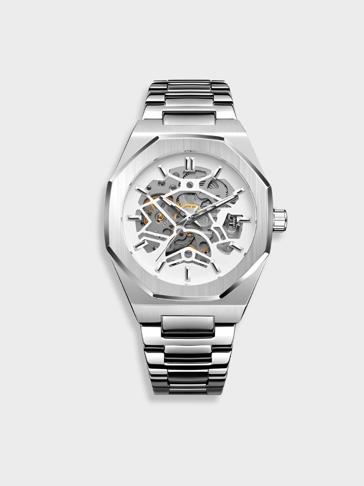 Classic Leather Chronograph Watch