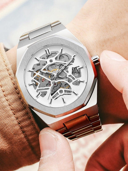 Classic Leather Chronograph Watch