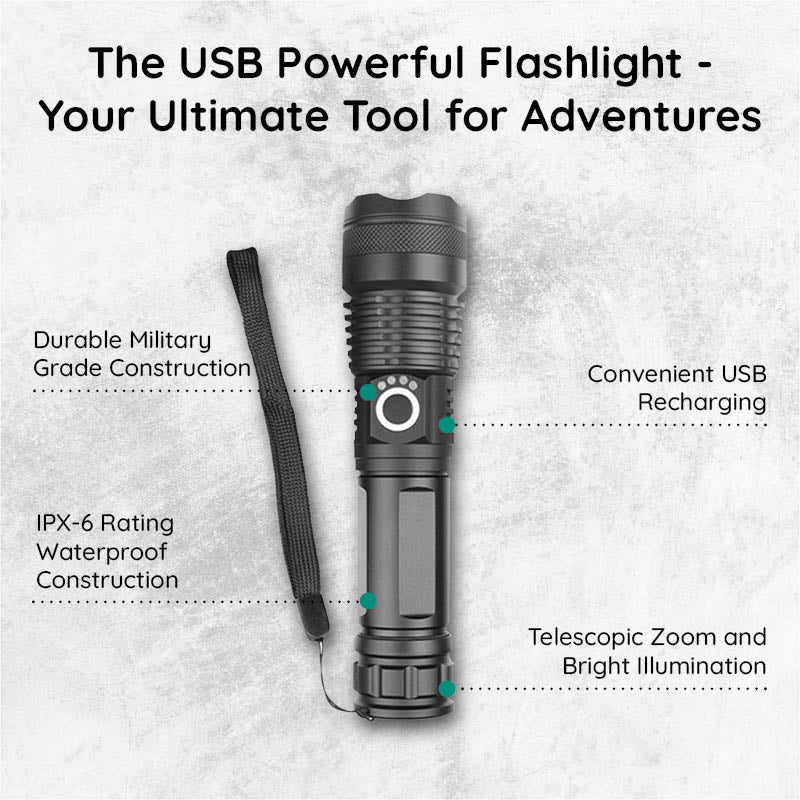 Bright LED Pocket Flashlight Torch