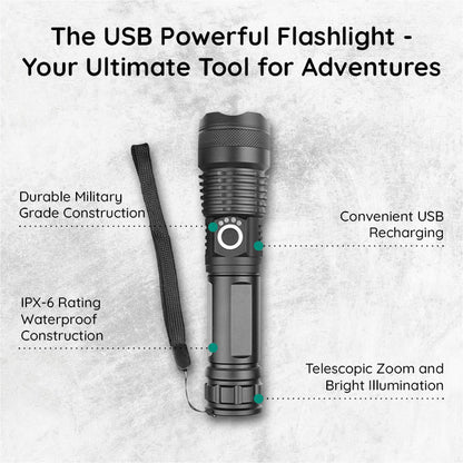 Bright LED Pocket Flashlight Torch