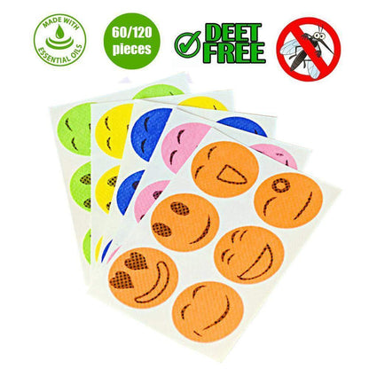 Insect Repellent Stickers (60/120 pieces)