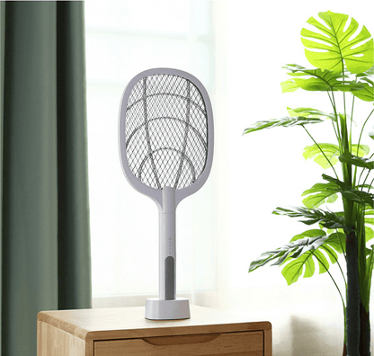 Rechargeable Mosquito Zapper Racket with LED Light