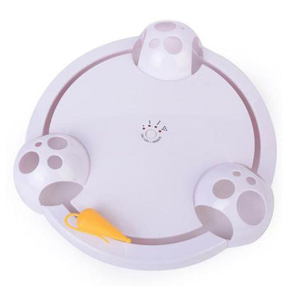 Fun Cat Teaser Toy with Interactive Mouse