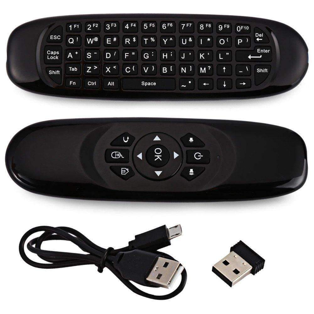 Wireless Air Mouse Remote Keyboard Controller
