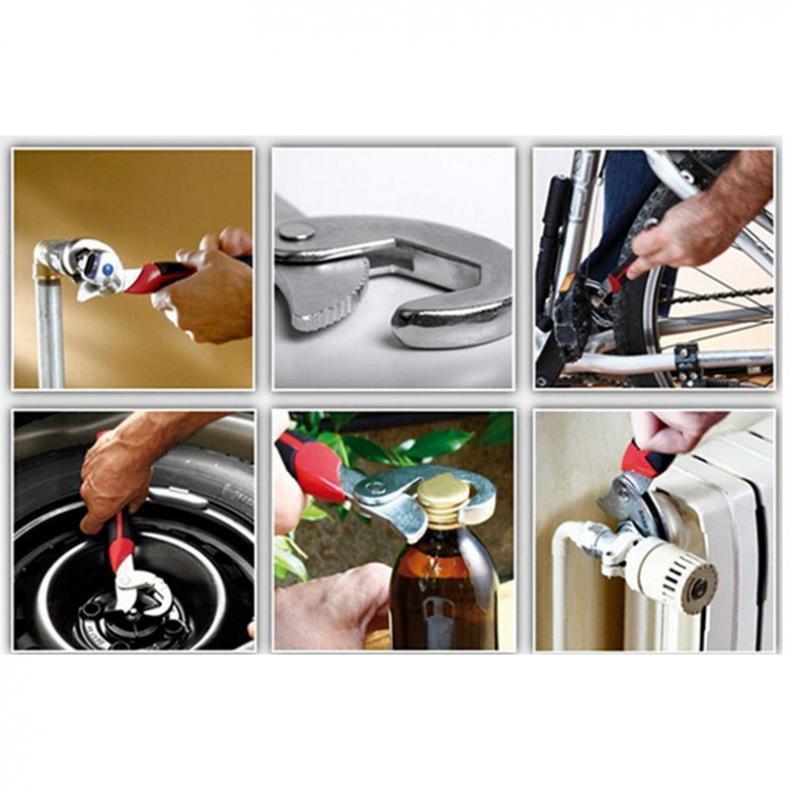 Versatile 10-in-1 Socket Wrench Tool Set