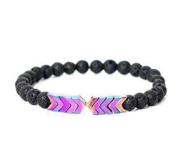 Natural Aromatherapy Lava Stone Bracelet