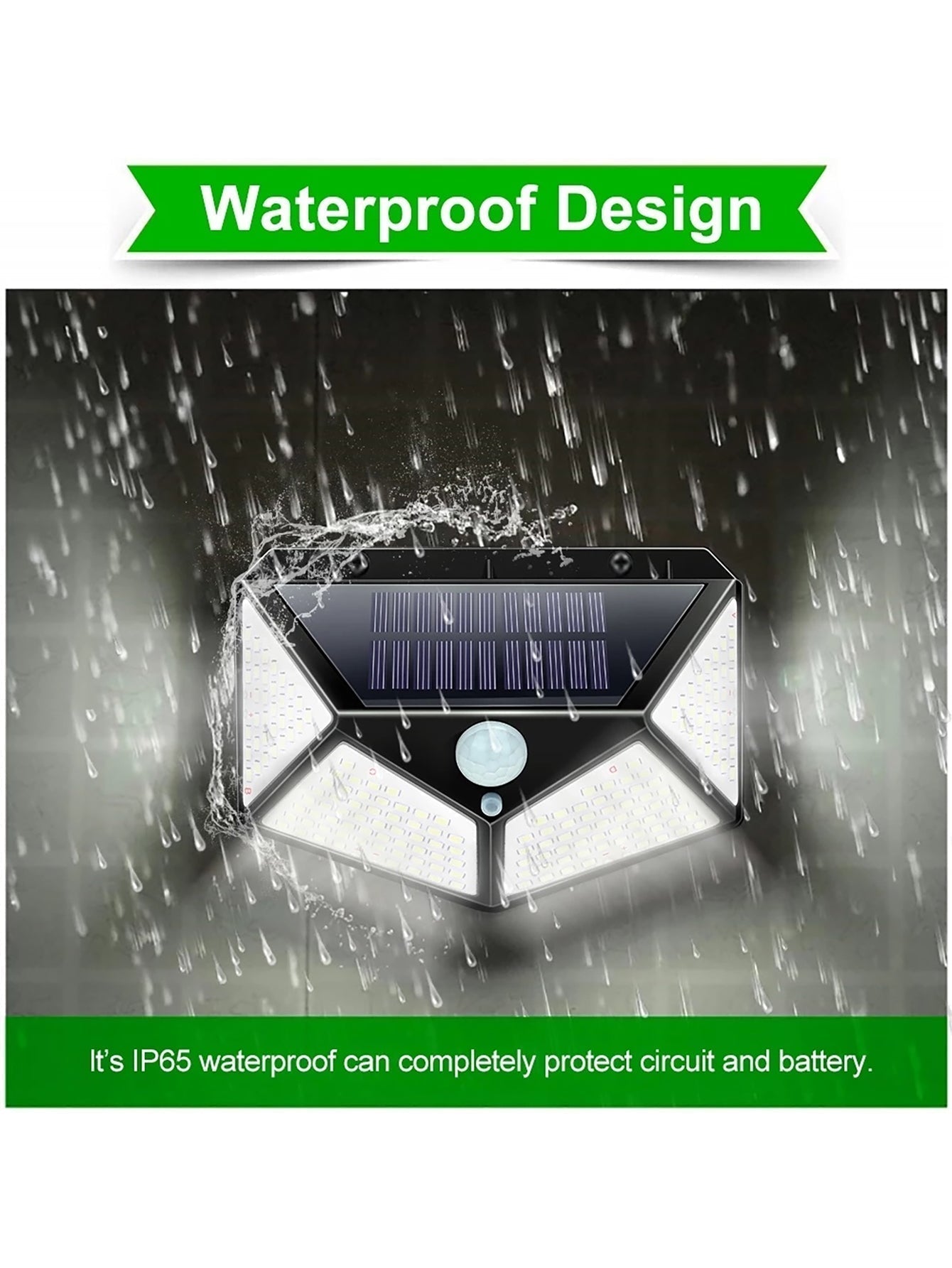 Outdoor Solar Power Motion Sensor Light