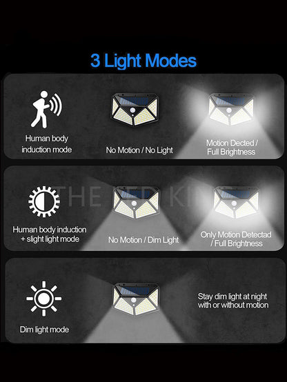 Outdoor Solar Power Motion Sensor Light