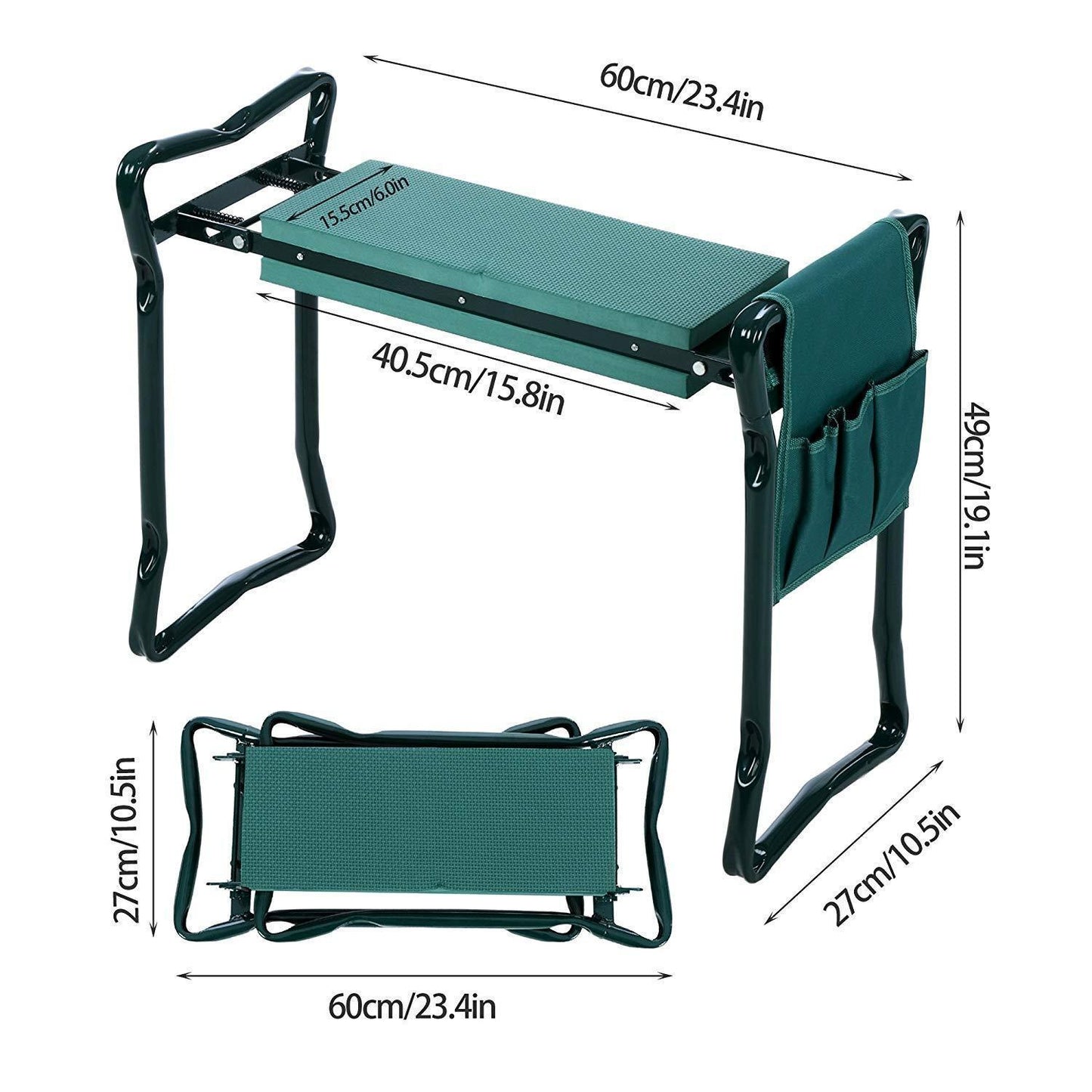 Ergonomic Garden Kneeler Bench