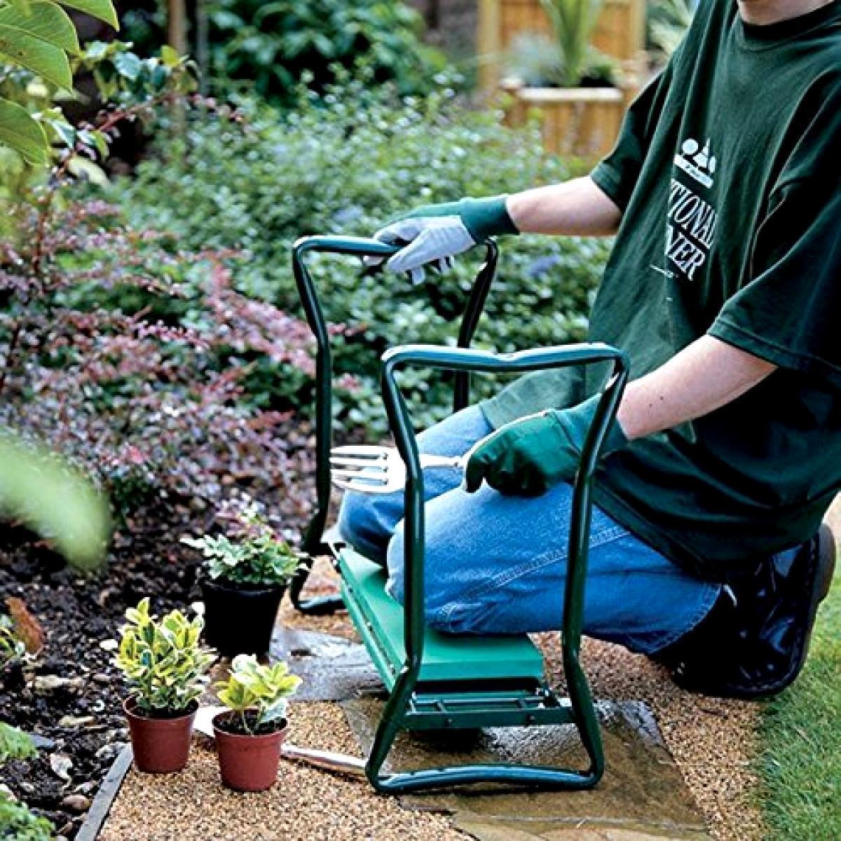 Ergonomic Garden Kneeler Bench