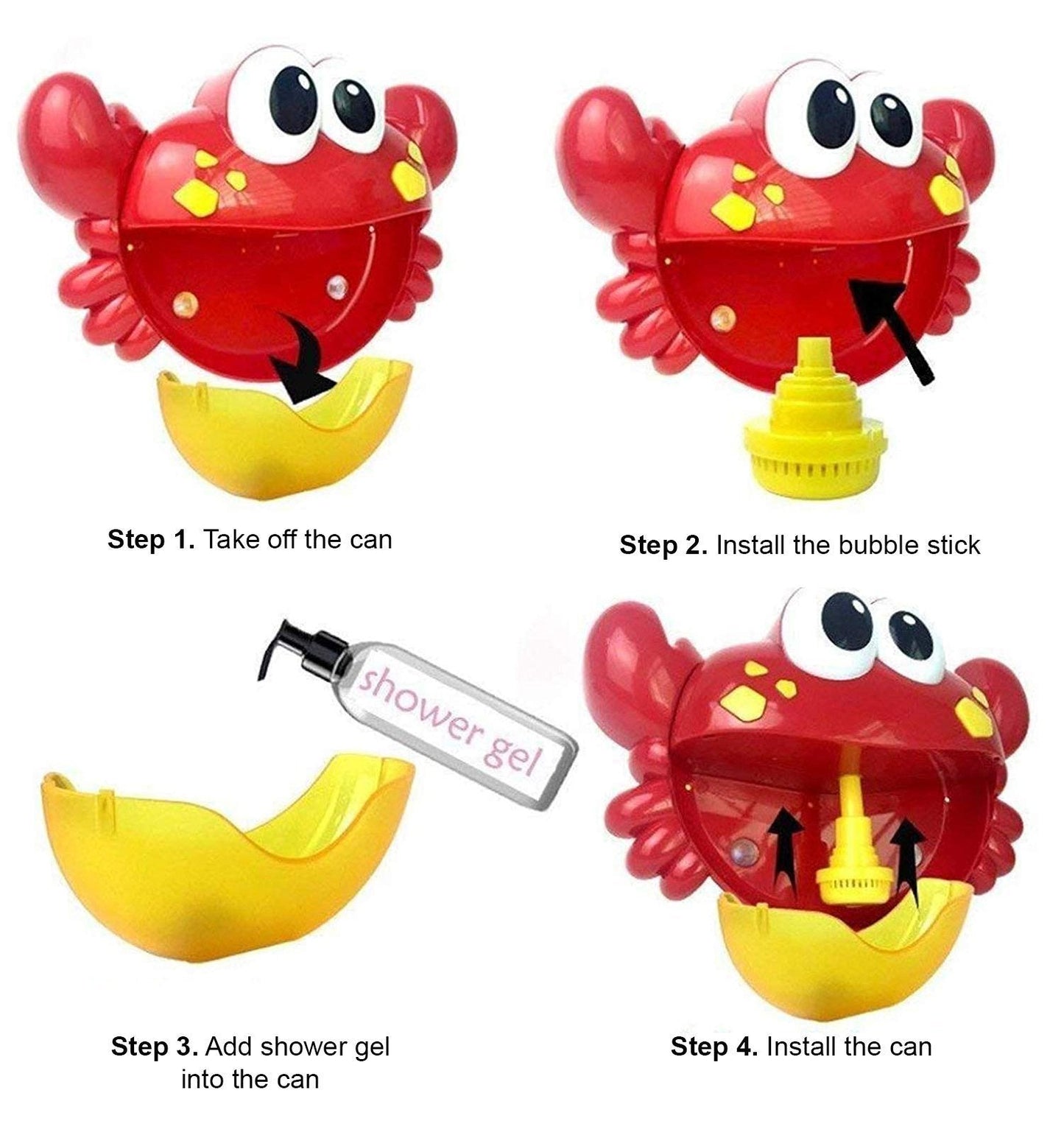 Colorful Musical Bath Time Toy