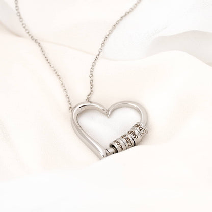 Customizable Heart Shaped Name Necklace