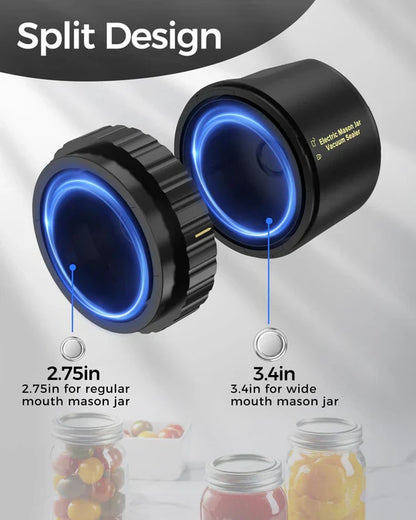 Automatic Food Jar Air Tight Sealer Set