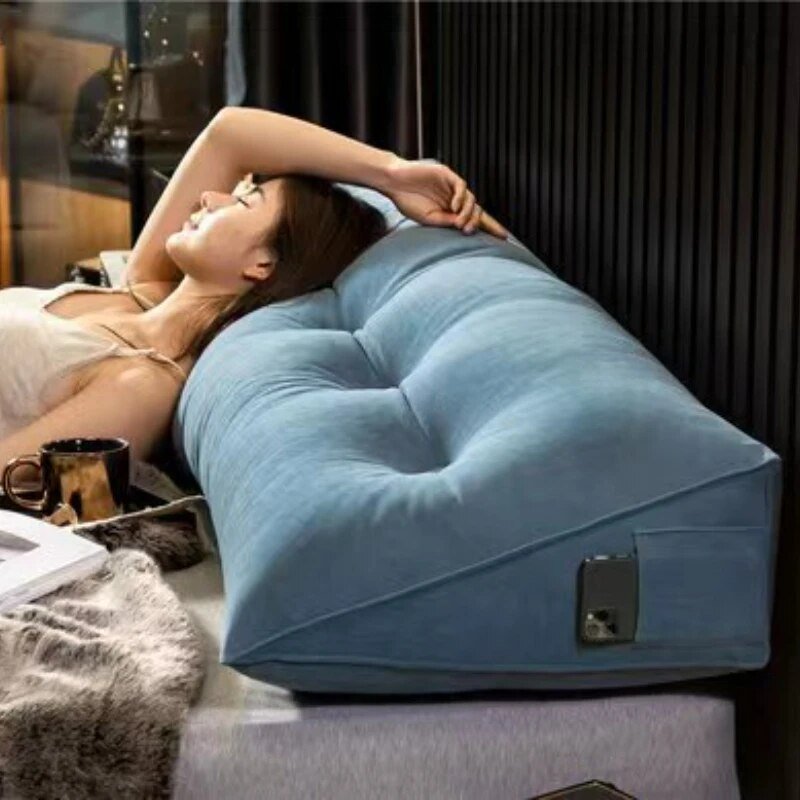 Luxurious Bed Wedge Pillow - Fesara