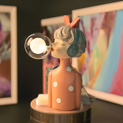 Stylish Bubble Glass Table Lamp
