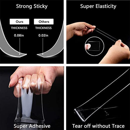 Clear Double Sided Adhesive Magic Tape