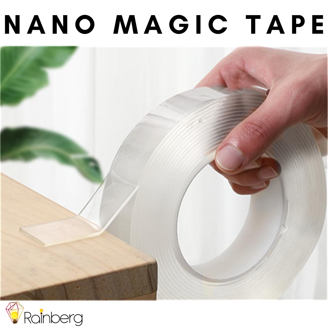 Clear Double Sided Adhesive Magic Tape - Fesara