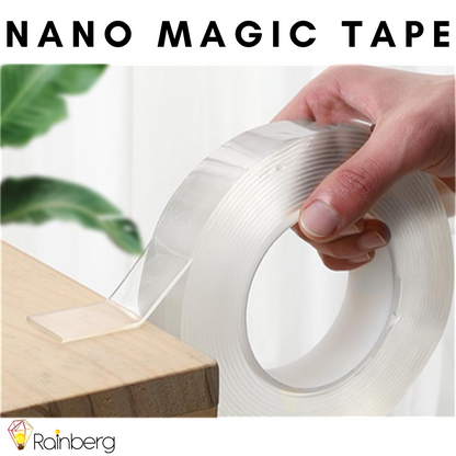 Clear Double Sided Adhesive Magic Tape - Fesara