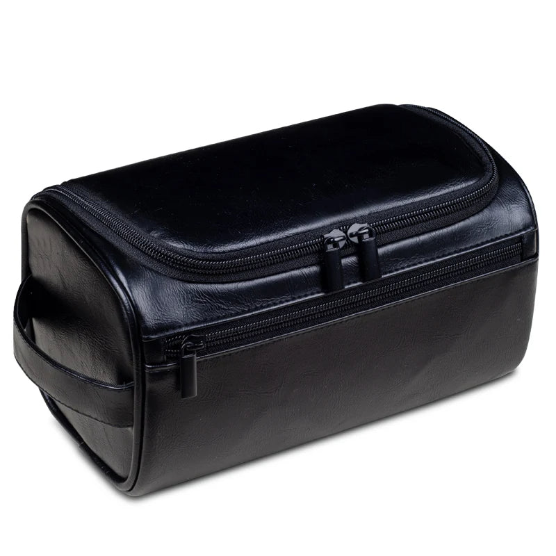 Luxury Mens Travel Toiletry Case - Waterproof Hanging Kit