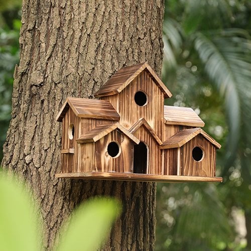 Fesara Bird House - Cozy Nesting Box for Birds