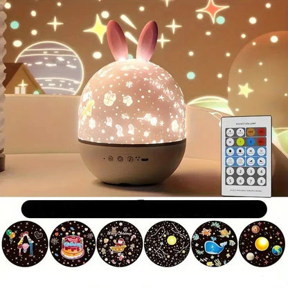Colorful Star Night Light Projector