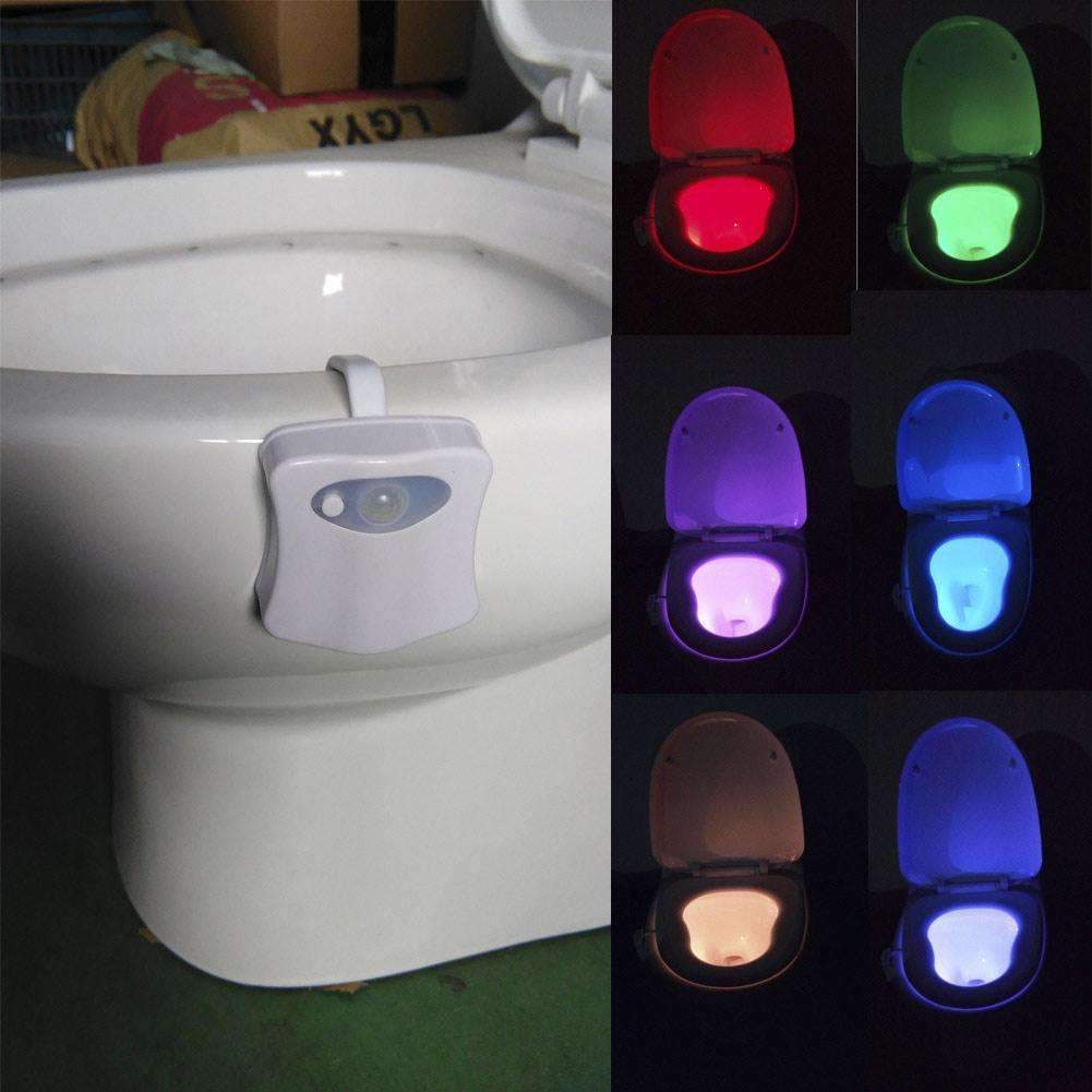 Automatic Toilet Night Light Bowl