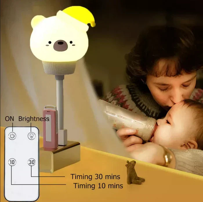 Soft Night Light with Auto Timer