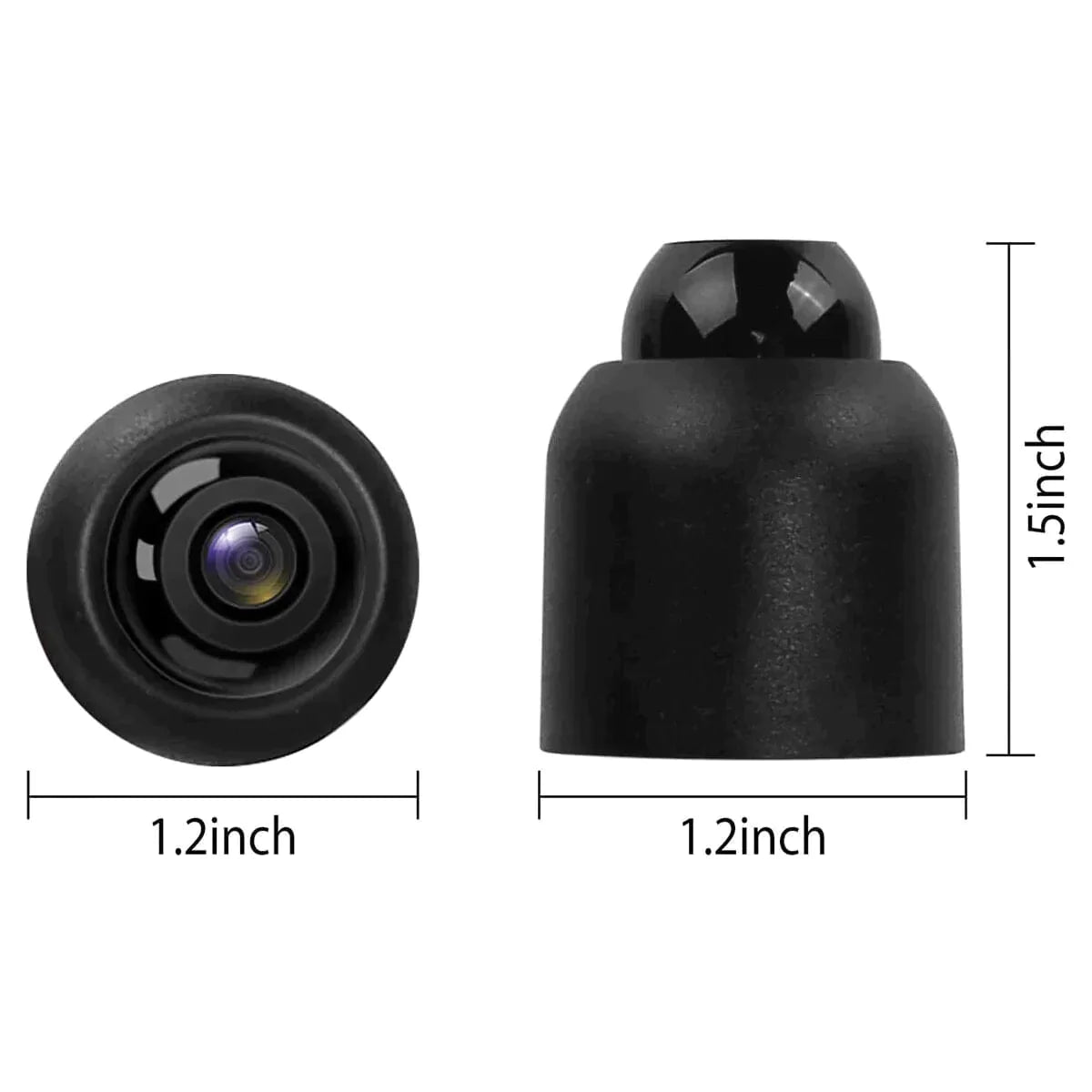 Compact WiFi Security Camera with HD Night Vision