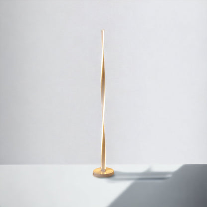 Adjustable Bright Silver Floor Lamp