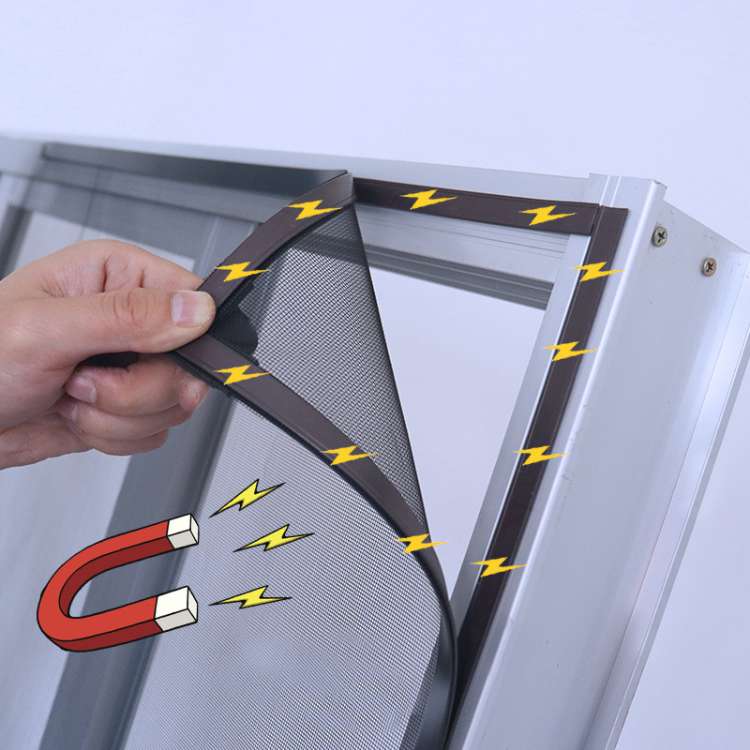 Easy Fit Magnetic Window Screen - Fesara