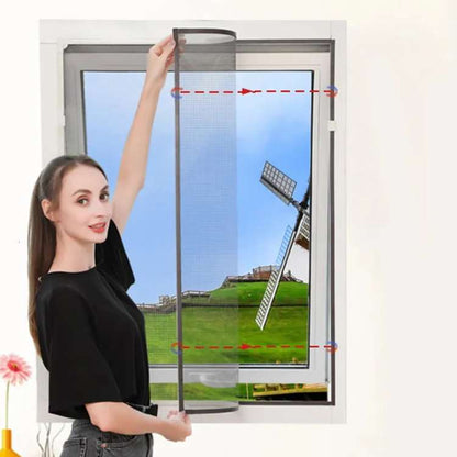 NoBuzz Magnetic Mosquito Net for Windows - Magnetic Mosquito Net for Windows - Wild Eye Vision