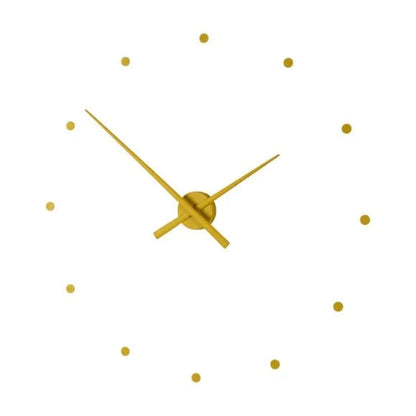 Simple Large Black Round Wall Clock 40cm