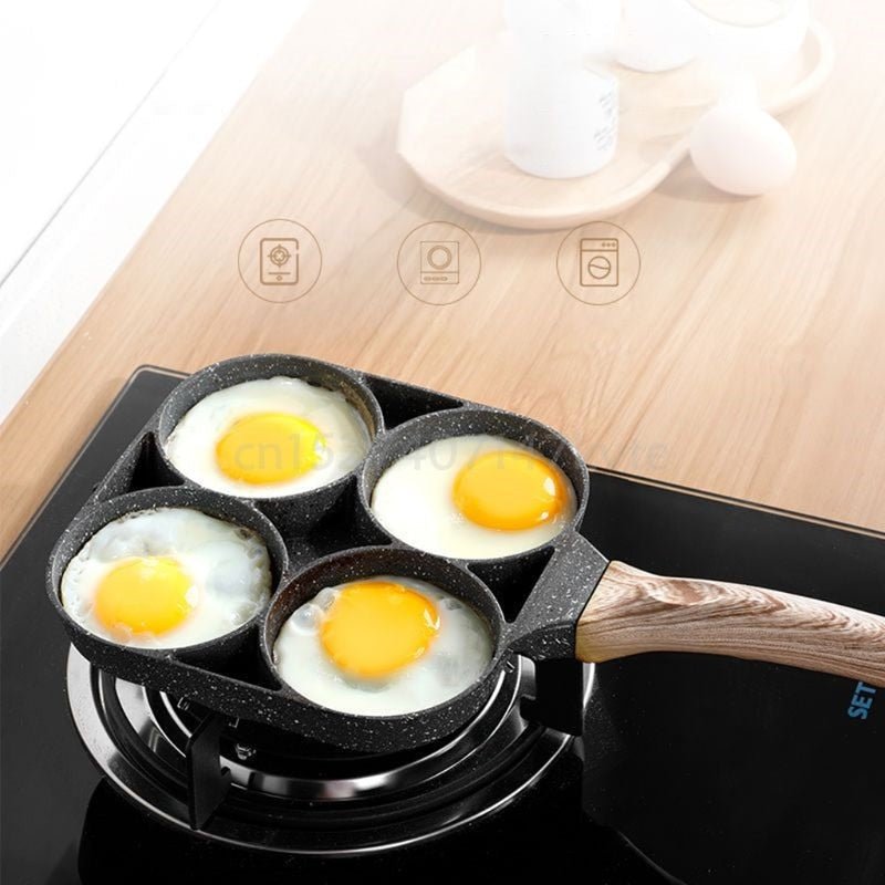 Easy Clean 4 Egg Skillet Pan