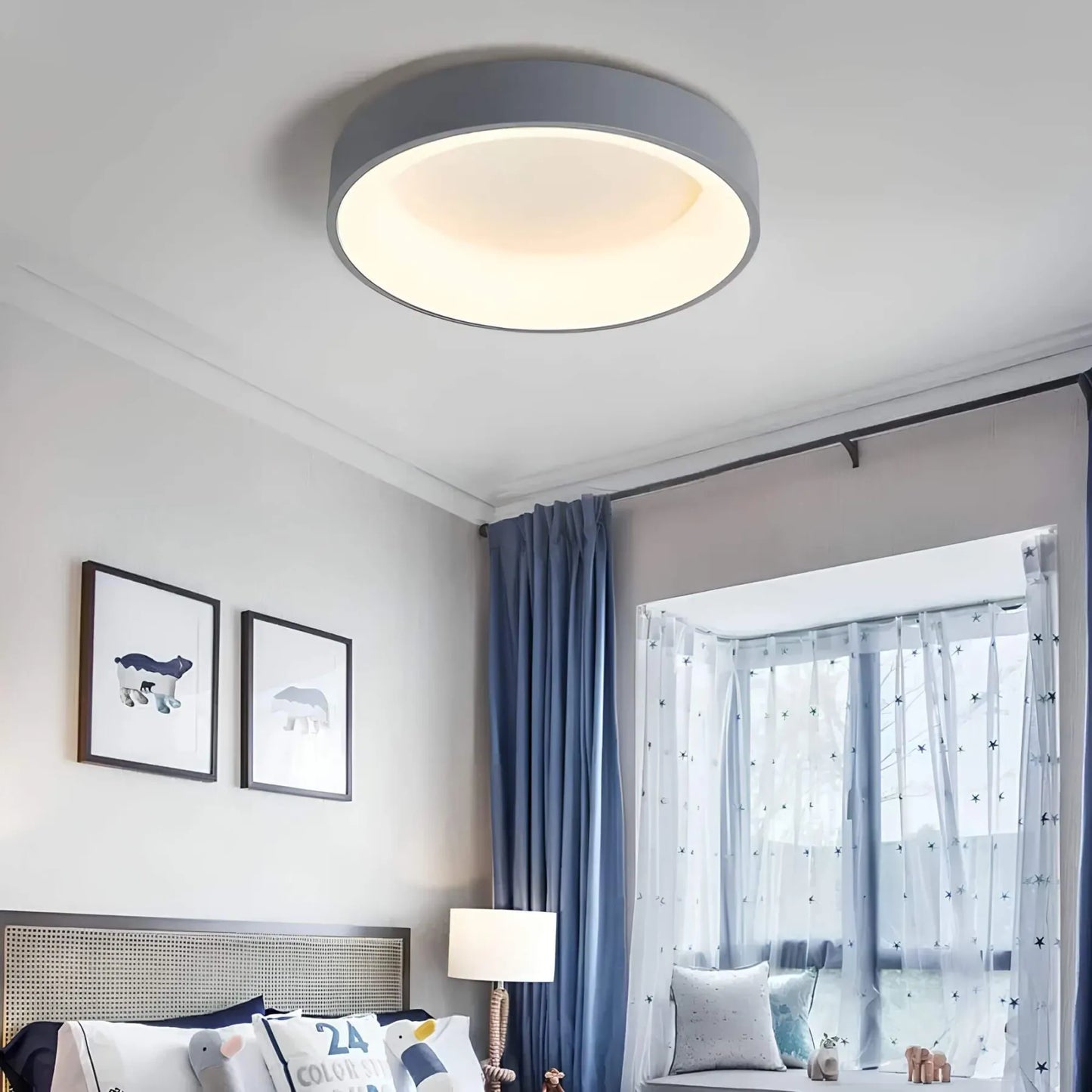 Contemporary LED Ceiling Lamp – Sleek Nordic Design Light