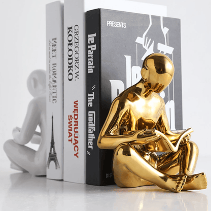 Stylish Bookend Figure for Home Office Decor - Fesara