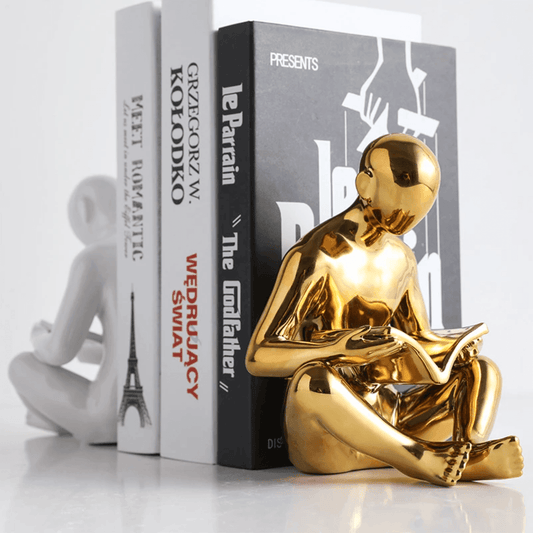 Stylish Bookend Figure for Home Office Decor - Fesara