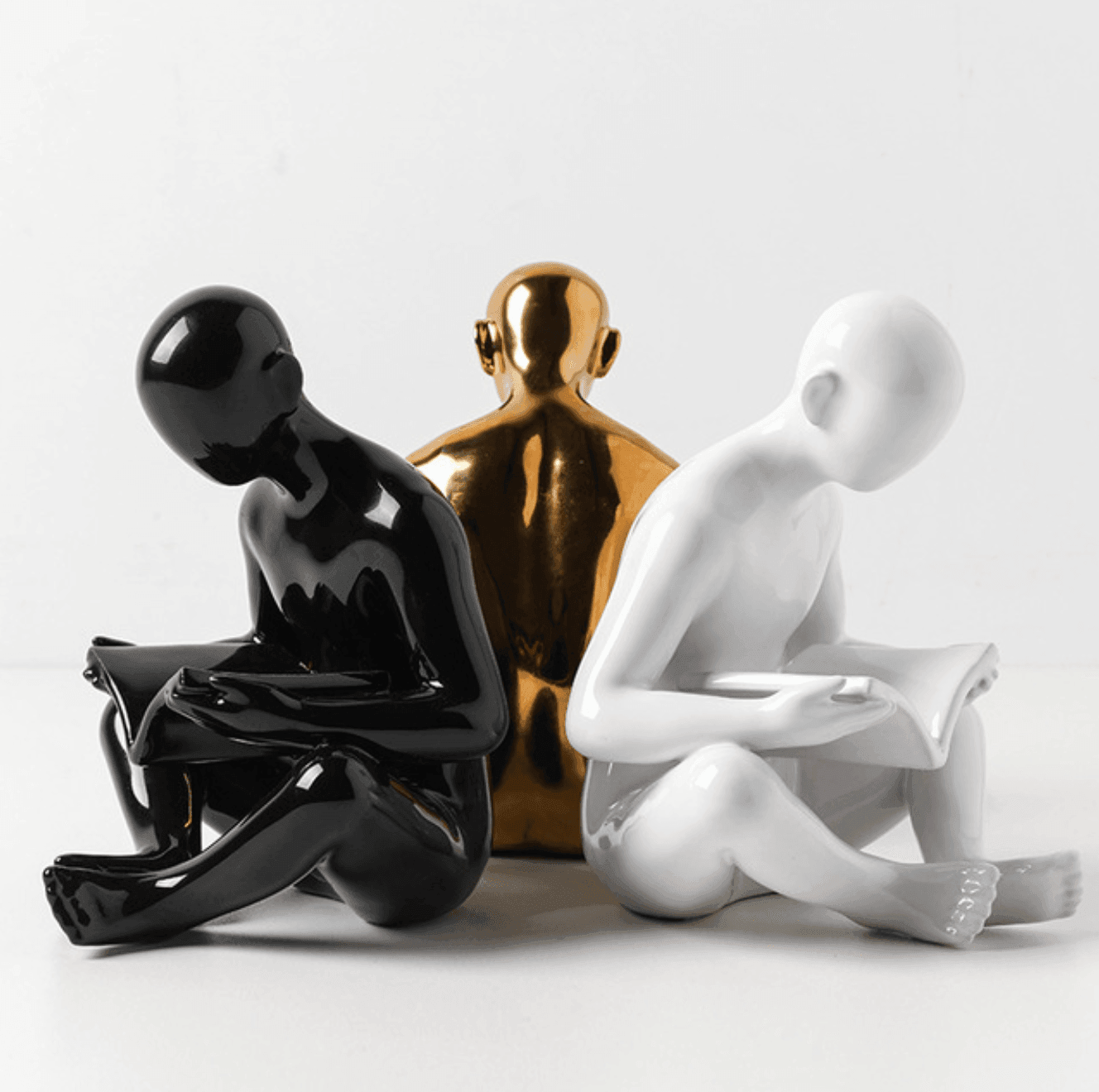 Stylish Bookend Figure for Home Office Decor