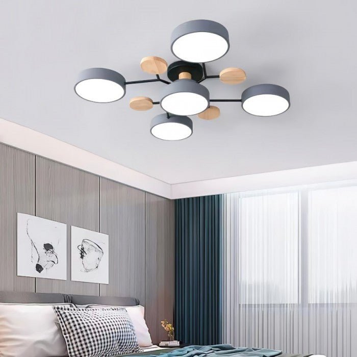 Modern Branching LED Light Fixture