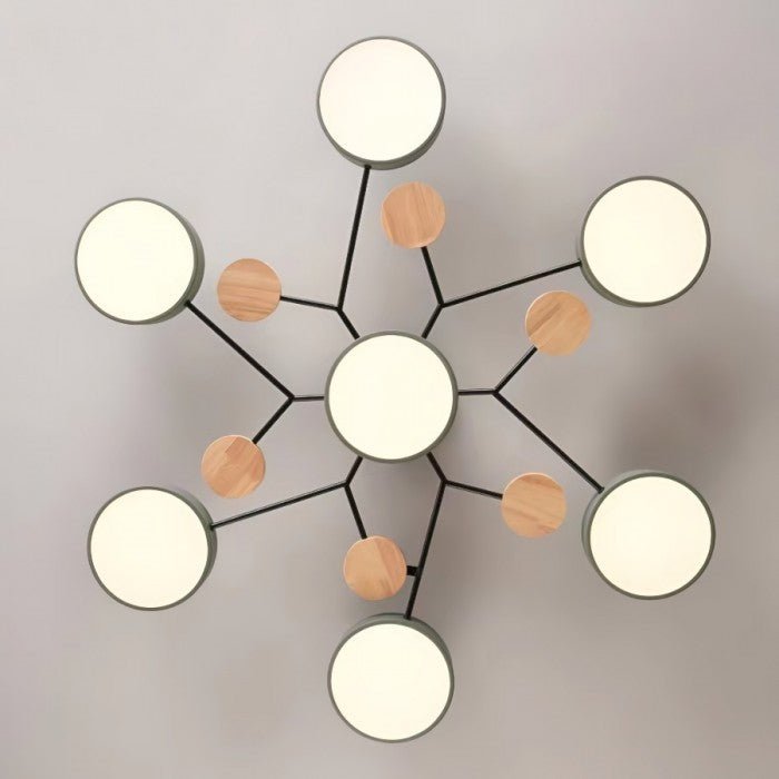 Modern Branching LED Light Fixture
