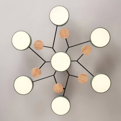 Modern Branching LED Light Fixture