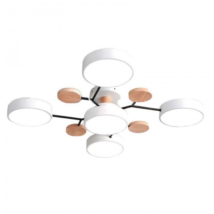 Contemporary LED Ceiling Lamp with Warm White Lighting