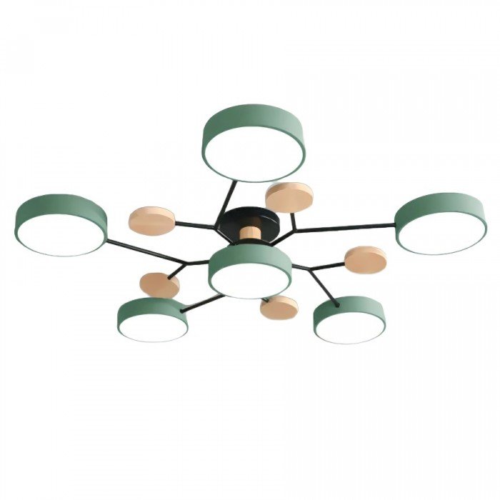 Contemporary LED Ceiling Lamp with Warm White Lighting
