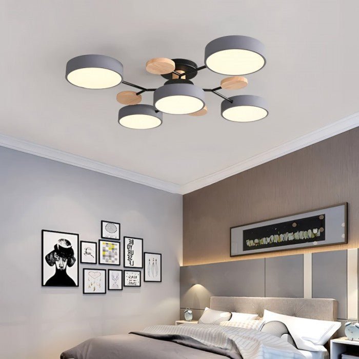 Modern Branching LED Light Fixture
