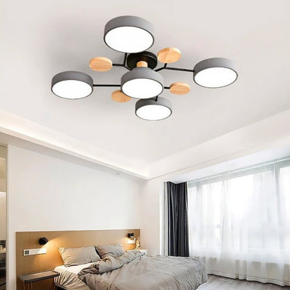 Modern Branching LED Light Fixture