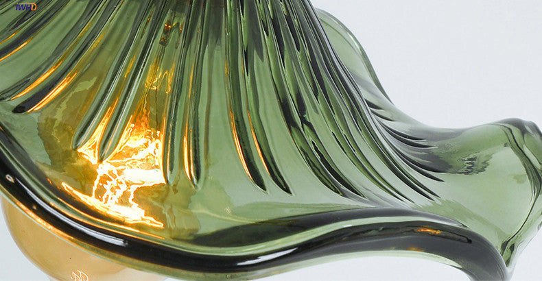 Modern Colourful Glass Copper Pendant Light