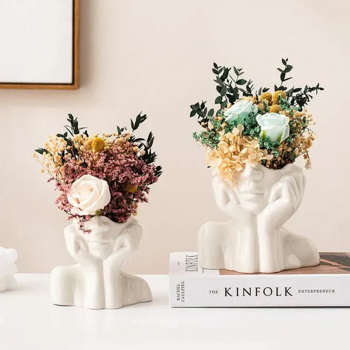 Elegant Flower Glass Vase