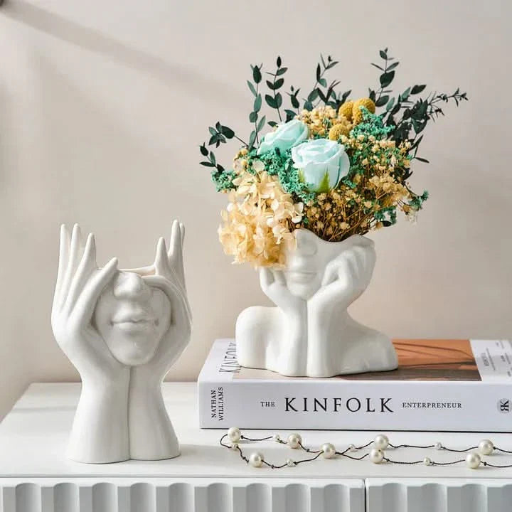Elegant Flower Glass Vase